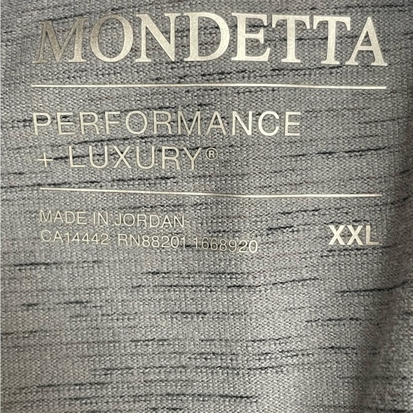 Mondetta Grey Space Dye Capri Jogger Sz(XXL Inseam 23) - Picture 5 of 5